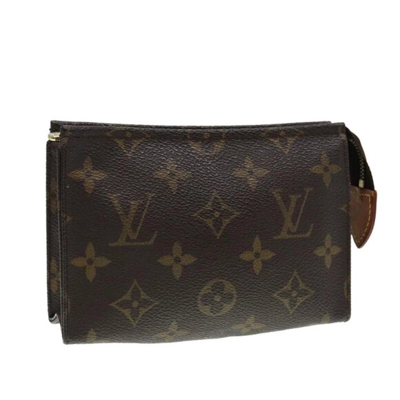 LOUIS VUITTON Monogram Poche Toilette 15 Pouch - Picture 1 of 15